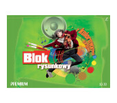 Blok rysunkowy kolorowy A3 30k PREMIUM KRESKA