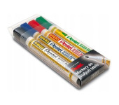 Marker do tablic PENTEL komplet 4szt MW85-4W