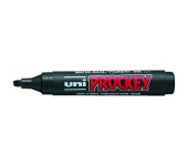 Marker permanentny UNI PM-126 czarny ścięty PROCKEY