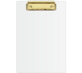 Deska z klipem Clipboard A5 biała (złoty mechanizm) KHG-00-10 BIURFOL