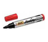 Marker permanentny 2000 czerwony BIC ECO okrągła końcówka 8209133
