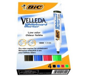 Marker VELLEDA 1701 suchościeralny 4 kolory BIC 904941