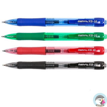Długopis automatyczny UCHIDA RB-10 zielony 204704