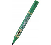 Marker permanentny N850 zielony okrągła końcówka PENTEL