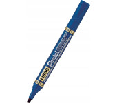 Marker permanentny N860 niebieski ścięta końcówka PENTEL