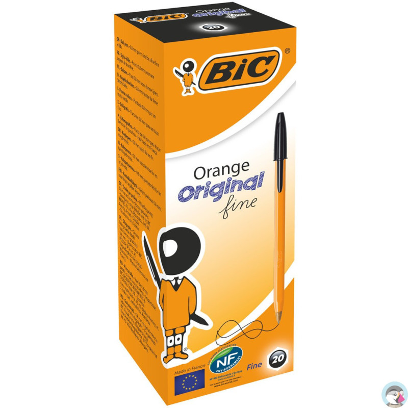 Długopis BIC ORANGE 0.8mm czarny ( 20szt.) 8099231