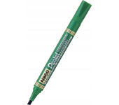 Marker permanentny N860 zielony ścięta końcówka PENTEL