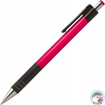 Długopis niebieski 0,7mm obudowa różowa KD940-NR TETIS