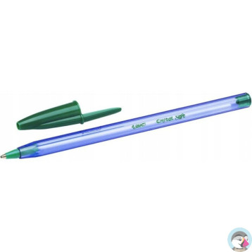 Długopis CRISTAL SOFT zielony 9212191 BIC