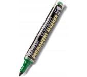 Marker permanentny NLF60 zielony ścięty z tłoczkiem płynny tusz PENTEL