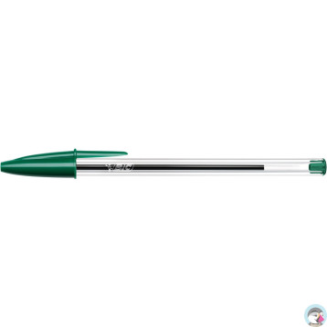 Długopis BIC CRISTAL zielony 1mm 875976