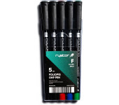 Foliopis FF-6 RYSTOR komplet 5sztuk w etui. 437-528