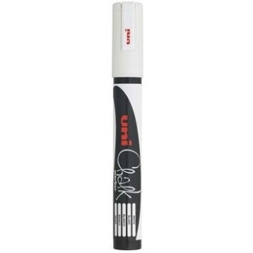 Marker kredowy UNI PWE-5M 1.8mm-2.5mm biały UNPWE5M/DBI Marker kredowy UNI PWE-5M 1.8mm-2.5mm biały UNPWE5M/DBI