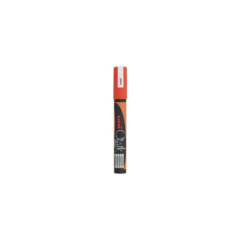 Marker kredowy UNI PWE-5M 1.8mm-2.5mm pomarańczowy UNPWE5M/DPO