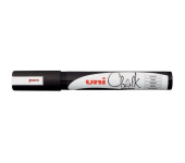 Marker kredowy UNI PWE-5M 1.8mm-2.5mm czarny UNPWE5M/DCA