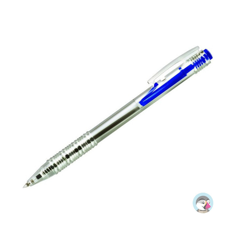 Długopis z bocz.autom 0,7mm KD711-NN niebieski TETIS