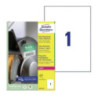 Etykiety A4 foliowe (50 arkuszy) 210x297mm ULTRA RESISTANT B4775-50 AVERY ZWECKFORM