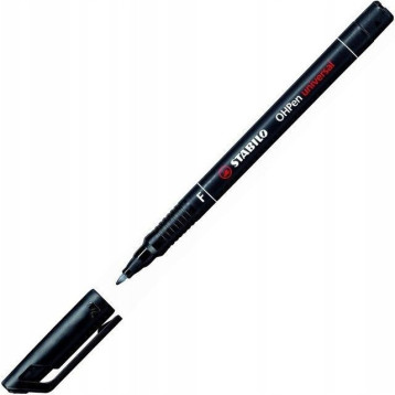 Foliopis STABILO OHPen F niezmywalny 0.7mm czarny 842/46 Foliopis STABILO OHPen F niezmywalny 0.7mm czarny 842/46