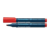 Marker permanentny Maxx 133 ścięty czerwony SCHNEIDER 113302