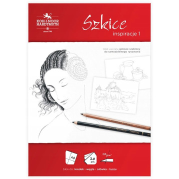 Blok A4 20k 110g szkice INSPIRACJE BLO-INSZA4-00504 KOH-I-NOOR