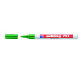 Marker lakierowy 1-2mm 751 zielony okrągła końcówka 751/004/ZI EDDING
