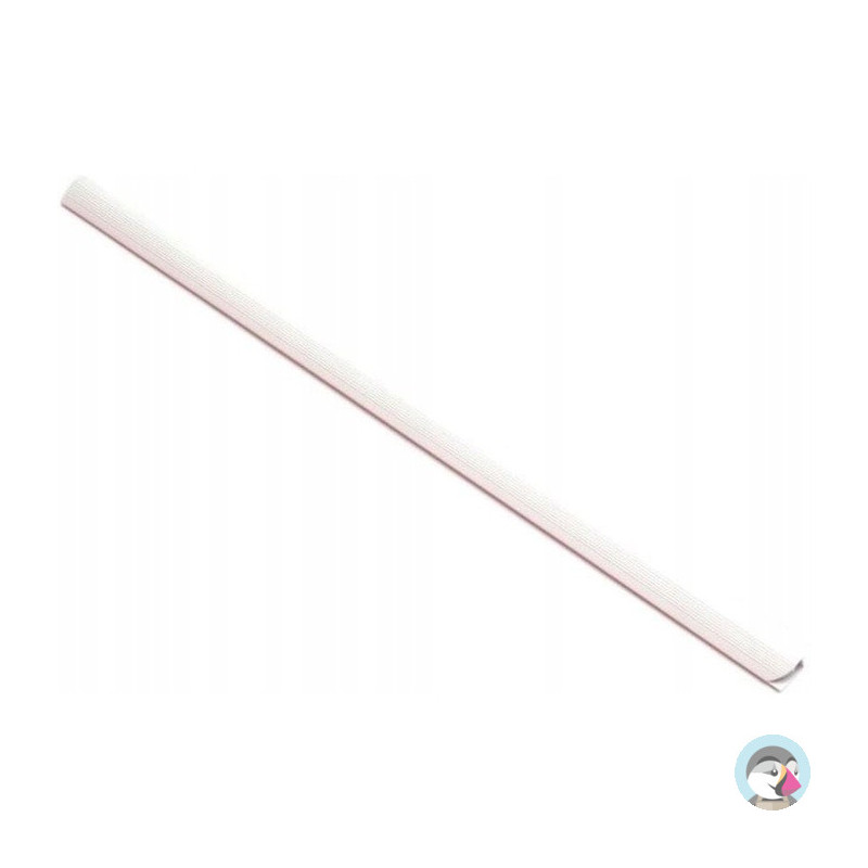 Grzbiet wsuwany NATUNA 6mm (50szt) biały