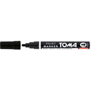 Marker olejowy TO-440 grubość 2.5mm czarny TOMA Marker olejowy TO-440 grubość 2.5mm czarny TOMA