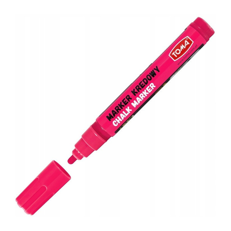 Marker kredowy końcówka 4.5mm różowy TO-292 82 TOMA