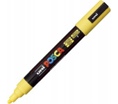 Marker z farbą plakatową UNI Posca PC-5M, nr.2 żółty