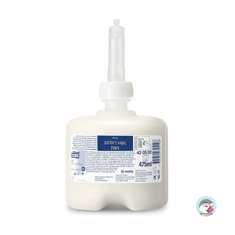 Mydło w płynie delikatne mini Premium S2 475ml 420502 TORK