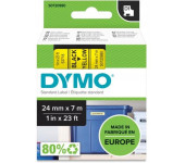 Taśma czarny nadruk na żółtym 24mm x 7m DYMO S0720980