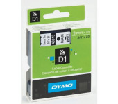 Taśma 9mm/7m czarny /biała 40913 DYMO S0720680