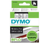 Taśma czarny nadruk na przezroczystym 19mm x 7m DYMO S0720820