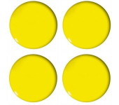 Magnesy do tablic żółte wypukłe 40mm (4szt.) GM303-PY4 TETIS