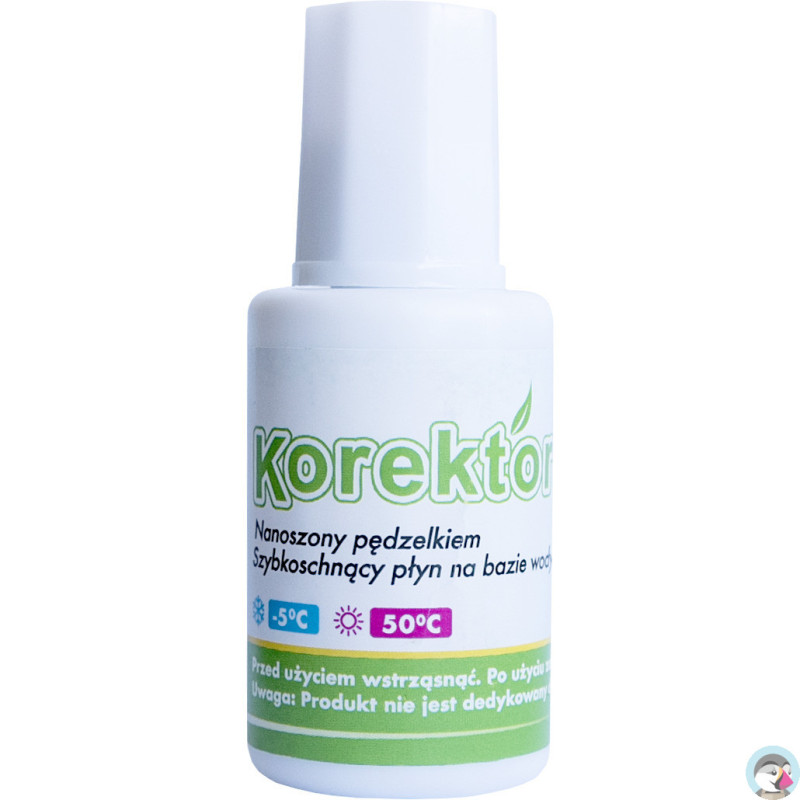 Korektor w butelce z pędzelkiem 20g BK110-AP TETIS