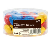 Magnesy GR-6020 20mm 60szt. 130-1551