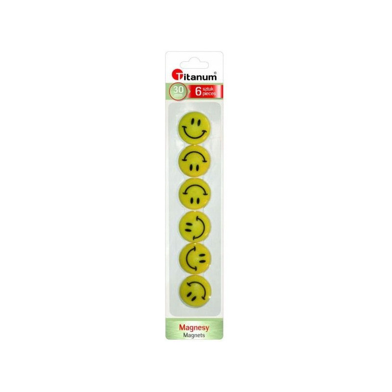 Magnesy do tablic 30mm/6 FUN 220306 TITANUM