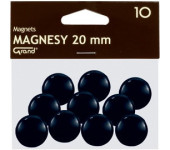 Magnesy 20mm czarne (10szt.) 130-1687 GRAND