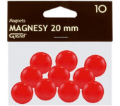 Magnesy 20mm GRAND czerwone (10szt.) 130-1688 GRAND