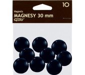 Magnesy 30mm GRAND czarne (10szt.) 130-1694 GRAND