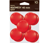 Magnesy 40mm czerwone (10szt.) 130-1701 GRAND