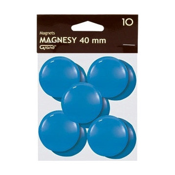 Magnesy 40mm niebieskie (10szt.) 130-1702 GRAND Magnesy 40mm niebieskie (10szt.) 130-1702 GRAND