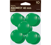Magnesy 40mm zielone (10szt.) 130-1703 GRAND