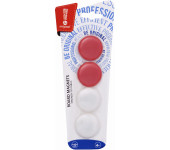 Magnesy do tablic MEMOBE, f40 mm, 4 szt. blister MM001-99