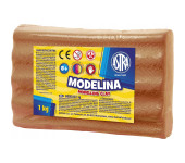 Modelina termoutwardzalna 1kg brązowa 304111002 ASTRA