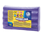Modelina termoutwardzalna 1kg fioletowa 304111003 ASTRA