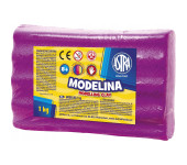 Modelina termoutwardzalna 1kg różowa 304111004 ASTRA