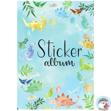 Album A5 na naklejki DINOZAURY Z-DESIGN 57793 AVERY ZWECKFORM