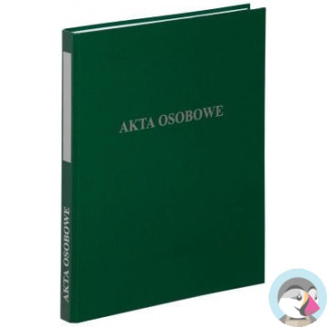 Segregator AKTA OSOBOWE A4/2/2 zielony 030/06 VAUPE