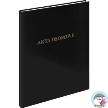 Segregator AKTA OSOBOWE A4/2/2 czarny 030/02 VAUPE